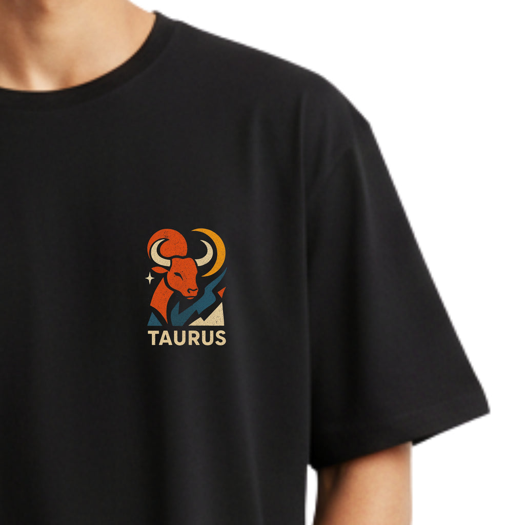 Zodiac Oversized T-Shirt Collection – Minimal Streetwear for Men & Women