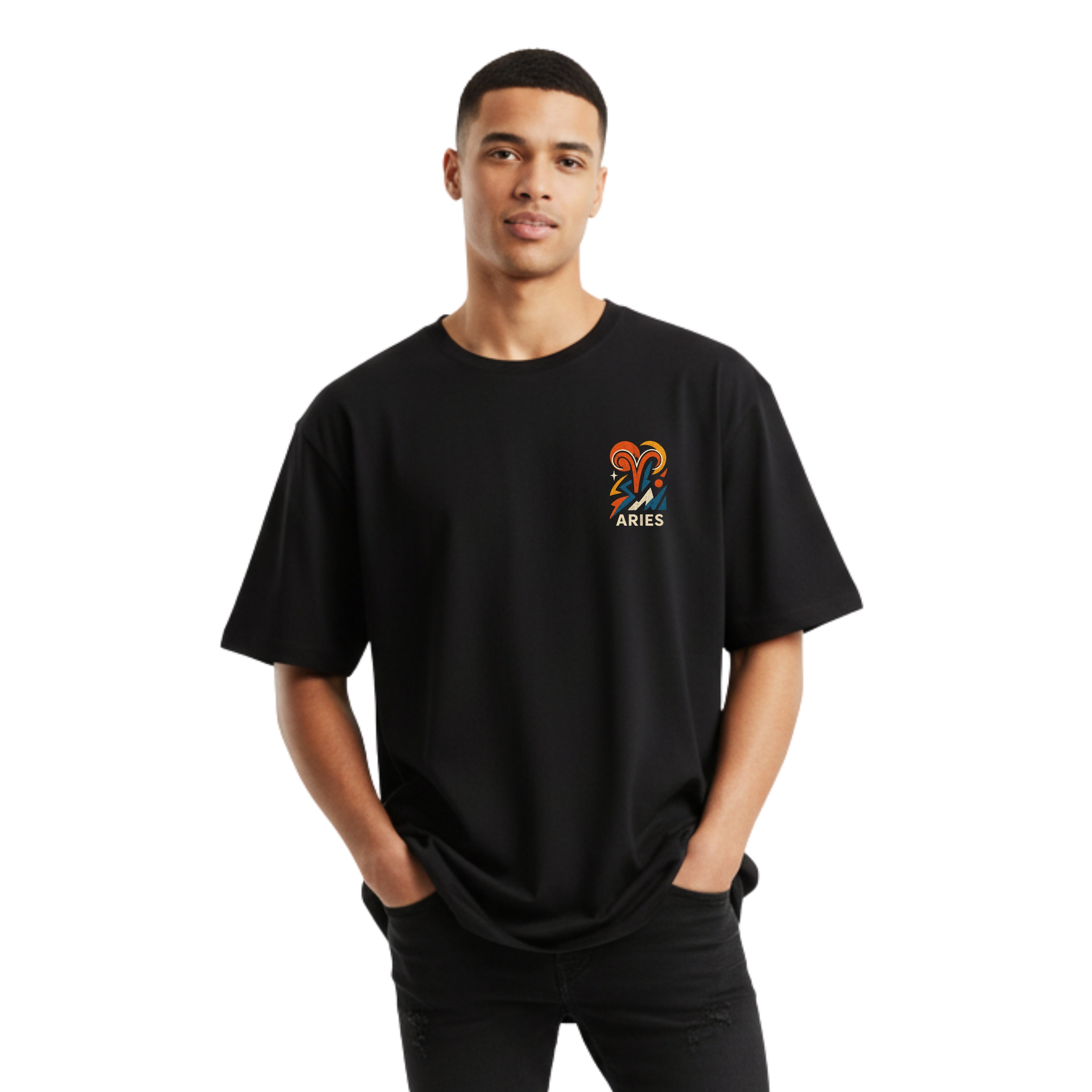 Zodiac Oversized T-Shirt Collection – Minimal Streetwear for Men & Women