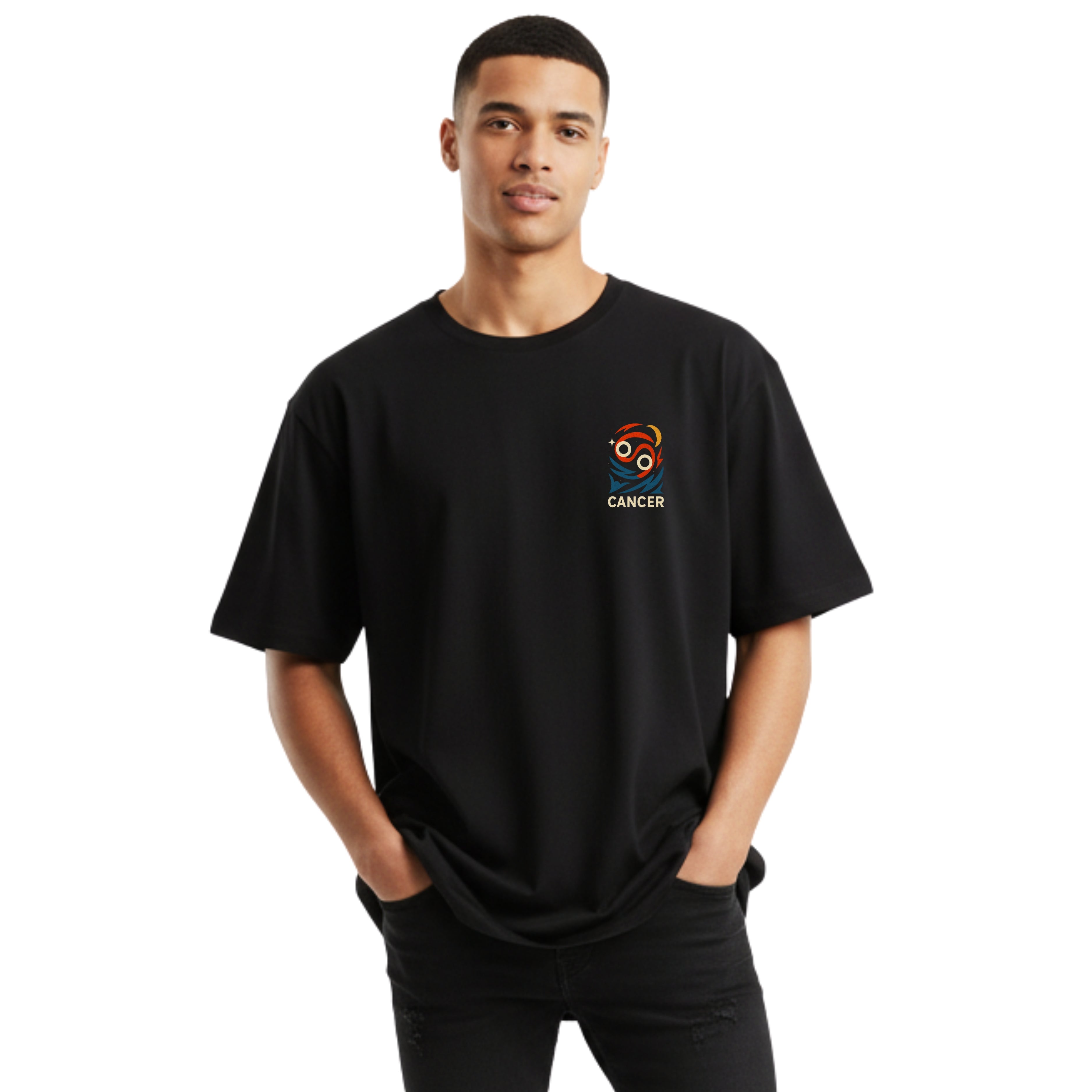 Zodiac Oversized T-Shirt Collection – Minimal Streetwear for Men & Women