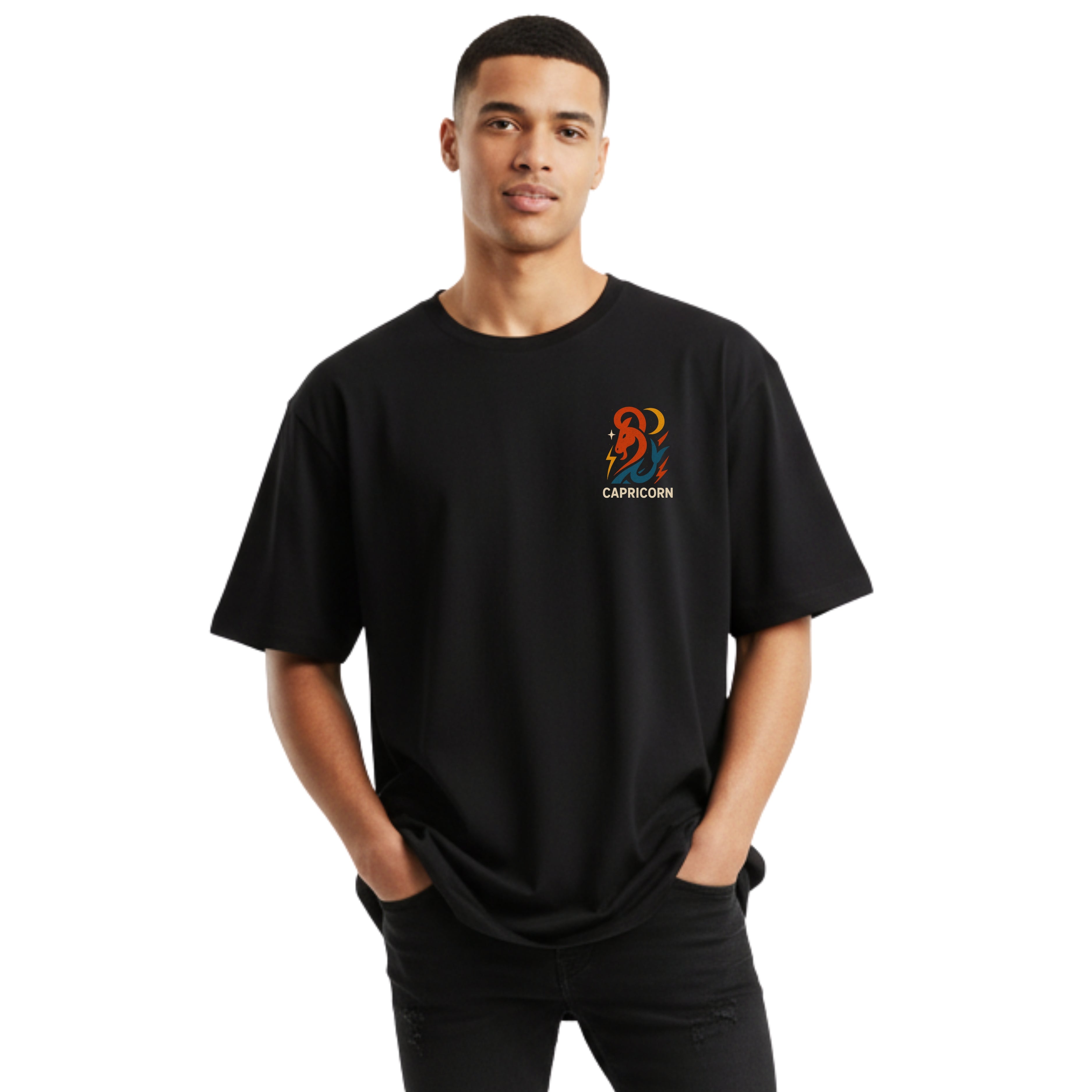Zodiac Oversized T-Shirt Collection – Minimal Streetwear for Men & Women