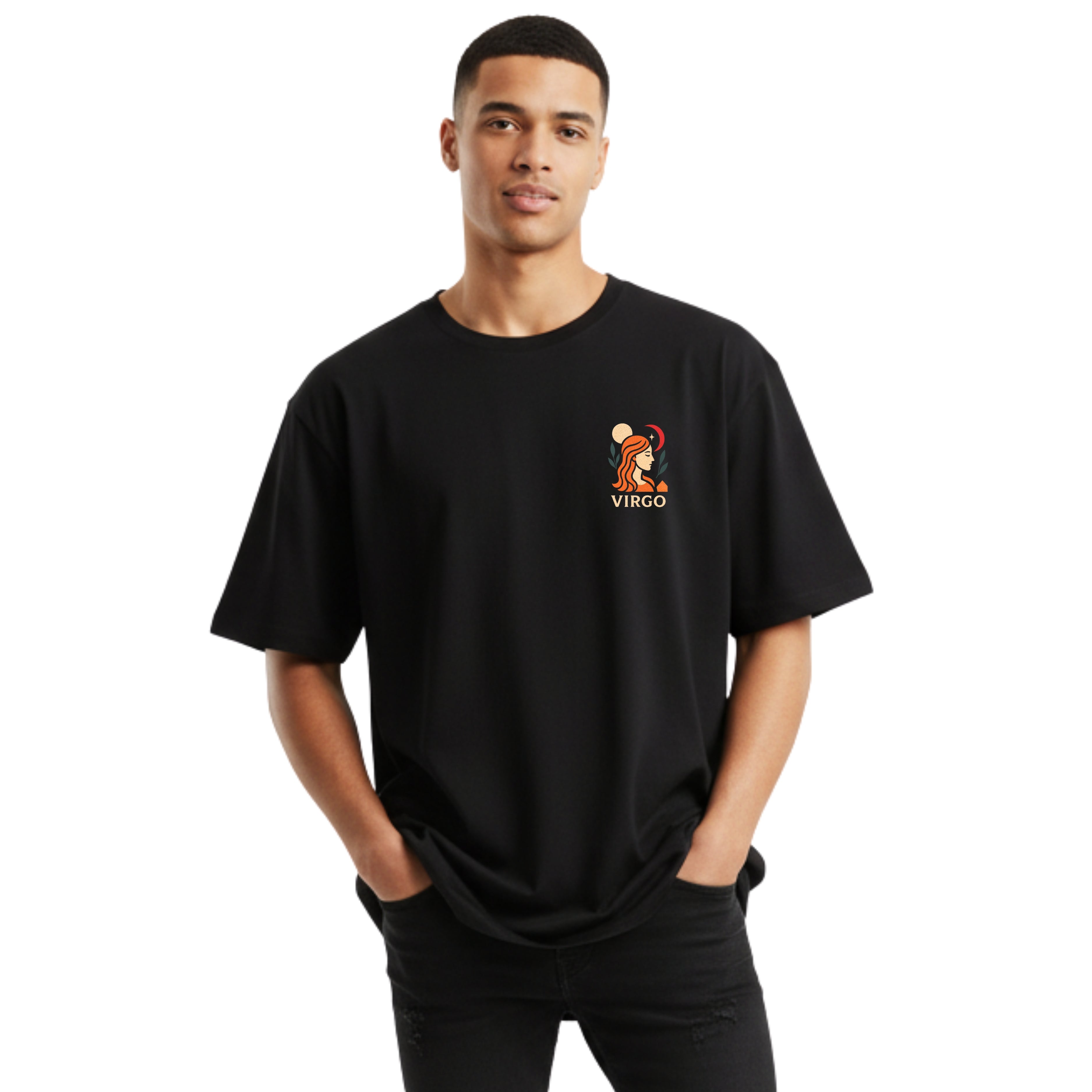 Zodiac Oversized T-Shirt Collection – Minimal Streetwear for Men & Women